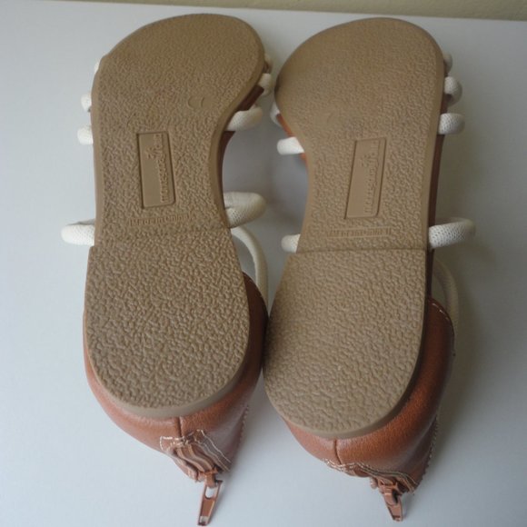 Gladiator Sandals Montego Bay Club, NEW! - Size 7M, White & Tan - Picture 12 of 12